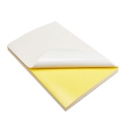 100pcs A4 Size GLOSSY Sticker Labels MATT Sticker Labels Sheet Paper for Laser & Digital Printers