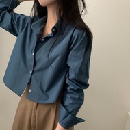 [Ready Stock+Pre-Order] Super BeautifulBottoming Loose Simple Layered Short Shirt 2316A9 5571