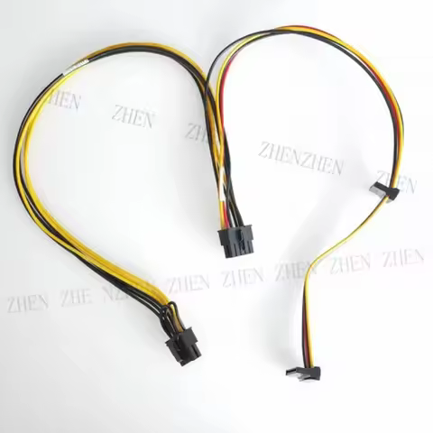 Y Y 10P to PCI-E GPU Video Card 8P Socket 2-Port SATA Power Cable For HP DL380 G6 G7
