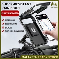 Universal Phone Holder Motorcycle Waterproof Phone Holder Swivel Adjustable Cellphone Holder Motorcy