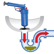 Clogged WC Shot TOILET Sink Pump Drain Cleaner