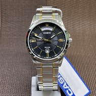 Casio MTP-1381G-1A Two Tone Stainless Steel Bracelet Men's Dress Watch