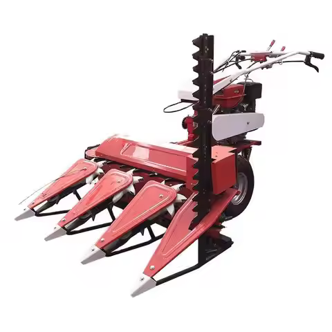 Agricultural Machinery Reaper Harvester And Rice Alfalfa Flax Corn Straw Sorghum Combine Harvesting 