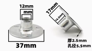M6 M8 M10 M12 ZINC PLATED LOCK NUT FURNITURE NUTS