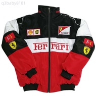 F1 Racing Jersey Motorcycle Cycling Jacket Fleet Autumn Winter Long-Sleeved Cotton-Padded Men Fully 