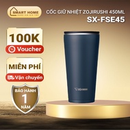 Zojirushi thermos cup SX-FSE45-AD, capacity 0.45L (Charcoal green), keeps heat for 1 year
