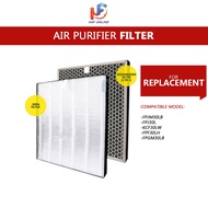 Air Purifier Hepa Filter Compatible FZ-F30HFE FPJM30LB FPJ30L KCF30LW FPF30LH FPGM30L