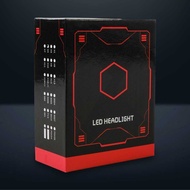 JKMLLCM LED X7 Car Headlights LED COB Headlight H4 Cool White 2 PCS - 75818-4CN