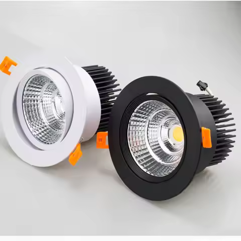 LED Downlight LED Super bright dimmable recessed lez light COB 3W 5W 7W 12W 15W 20W 25W led spot lig