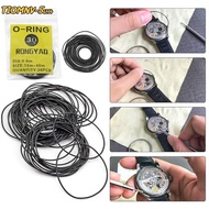 TIOMNV56H4 1Pack Watch Gaskets, Repair Tools 0.5/0.6/0.7/0.8mm Rubber O-Ring,  Rubber Waterproof O-R