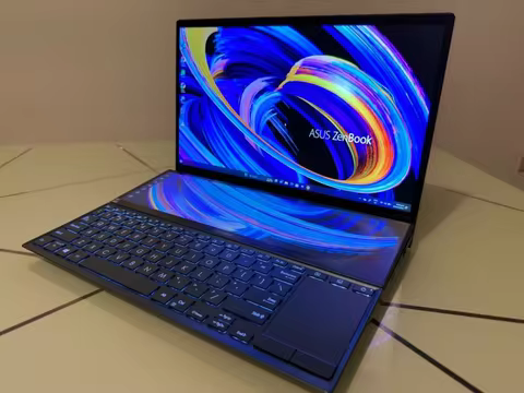 Zenbook PRO DUO-gaming laptop, i9-13900H RTX4050 Dual screen, 2.8 K, 120Hz, 18 inches, high refresh 
