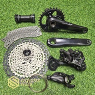 Shimano XT M8100 12-speed Microspline Single Groupset without Brake and Rotor