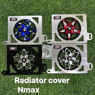 NMAX,AEROX SPINNER RADIATOR COVER NMAX 155 V1 V2/AEROX 155 V1 V2