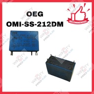 OEG OMI-SS-212DM 12VDC 5A 250VAC/28VDC 6PIN