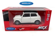 WELLY 1:34-1:39 (4.75 Inch) METAL DIE CAST MINI COOPER 1300 CAR MODEL COLLECTION 43609CW