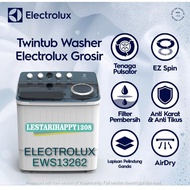 MESIN CUCI ELECTROLUX 2 TABUNG 12 KG EWS13262 GARANSI RESMI (KHUSUS PENGIRIMAN WILAYAH BANDUNG SAJAH