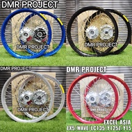 (2 DAY POS)TAKASAGO EXCEL ASIA Y15/LC135/125Z/RS150/LCV8 1.60X17 ALLOY RIM EXCEL ASIA RIM ALLOY Y15/