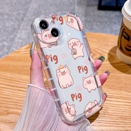 Soft Shockproof Cute Little Pig Phone Case Suitable For Redmi 9 9Prime 9A 9i 9AT 9CNFC 9T 9Power 9AS