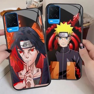 G-51 Naruto HD Glass Casing for Realme 8i 9 Narzo 50 C2s C2 8 Pro 5G Case