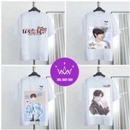 White tf t-shirt family tf tf t-shirt family - chu chi fan shirt, printed on request
