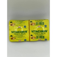TABLET VITACIMIN C 500MG ( HARGA UNTUK 10 PAPAN)