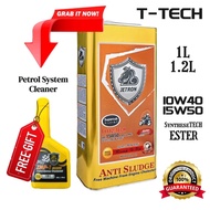 M23-GV.JETRON 0.9L/1L/1.2L Ester "SyntheseTECH" 10W40 15W50 . 4T, Minyak Pelincir Motosikal & minyak