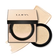 LUNA 50-Hours Conceal Fixing Cushion Foundation SPF 37 (#21 Warm Beige), Refill Included, Semi-Matte