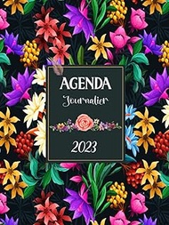 Agenda 2023 journalier A4: Planificateur et organiseur journalier pratique pour l'année 2023 , 1 pag