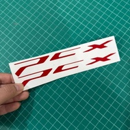 Pcx2025 Pcx160 Logo Sticker 2025 Original