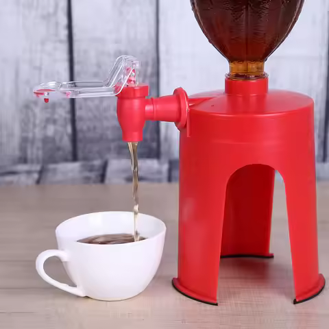 Soda Coke Taps Saver Upside Down Drinking Water Dispense Machine Switch Portable Practical Convenien