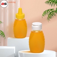 BS Plastic Honey Squeeze Bottle Salad Dressing/Oil Dispensers Flip Cap Refillable Condiment Containe