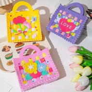 [BS] DIY Cute Flannel Kids Bag / DIY Bag, Craft Bag Making Flannel Bag