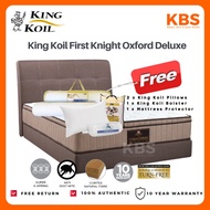 (FREE Shipping) KingKoil 100% AUTHENTIC First Knight by KingKoil Oxford Deluxe Mattress / 12'' Thicnkness