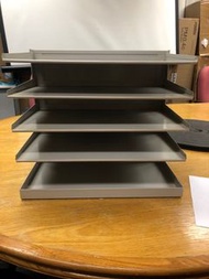 文件收納架 5層文件架 A4鋁合金架