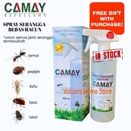 Camay Repellent Spray Serangga Semut, Lalat, Kutu, Lipas dan Serangga Pokok | Natural Insect Repelle