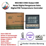 PID REX C100 REX-C100 TEMPERATUR TEMPERATURE CONTROLLER SSR 1300C - CAHAYAMEGAH