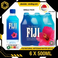 [SINGLE PACK] FIJI Artesian Water 500ML X 6 (BOTTLE)