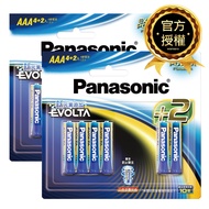 [特價]滿299送撲克牌【國際牌Panasonic】2入組4號4+2入吊卡裝EVOLTA超世代 鈦元素 鹼性電池(公司貨)