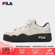 FILA 斐乐官方女鞋ROSETTA摩登板鞋2024春斑斓鞋运动鞋休闲鞋