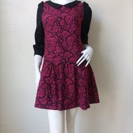 Dolly Girl By Anna Sui Mini Dress. Lace mini dress Size 1 XS
