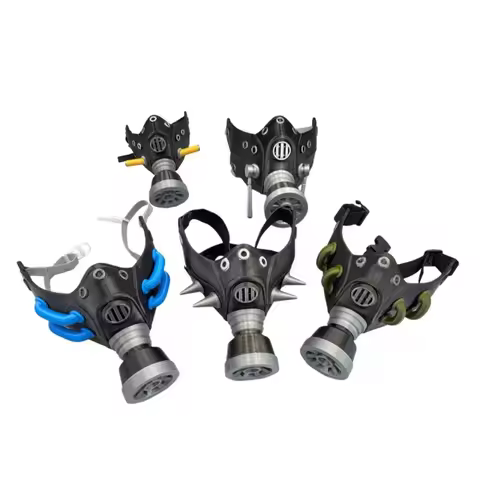Anime Gachiakuta Riyo Rudo Zanka Enjin Guita Tamsy Cosplay Mask Cleaners Half Masks Halloween Handma