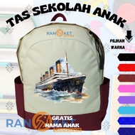 Titanic I Cruise Ship Kids Bag I Cruise Ship School Bag {FREE NAME PRINTING}