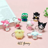 GANTUNGAN ACC GEMOY - Cute Keychain S4nri0 Hell0 K1tty Cinn4moroII Mel0dy Kur0mi Gemoy Keychain