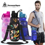 Vacuum Aqua Water Bottle Bag Tumbler Flask Accessories Bag Holder Sing Bag 2 Pocket Insulated Flask 