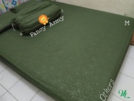 Sprei Polos Emboss Sprei Emboss Murah Sprei Polos Hijau Sprei Murah Solo Mikail Shop Solo - Hijau Al