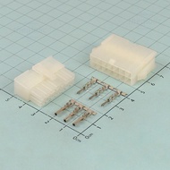 5557, 5559 4.2mm 14 Pin 2 Row Connector Set with Wire Stapler