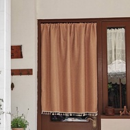 {dfthg} KS Elegant Fabric Door Curtain for Home Perfect for Bedroom and Kitchen Decor