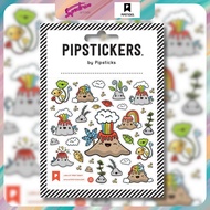 Pipsticks | PVC Unique Neon Purple Foil Accents Sticker Journalling | Lava At First Sight