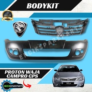 Proton Waja Campro Cps Front Bumper Depan Grille Sarong Logo 3D Bodykit Fastlink