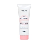 43910 Mask & Scrub - Glow Essentials Mask & Scrub with Vitamins E & B3 43910